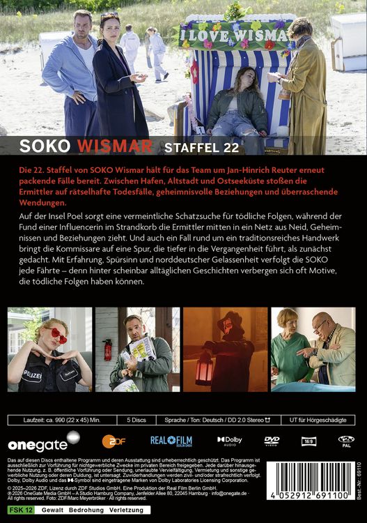 Produktbild: Soko Wismar Staffel 22 [5 DVDs]
