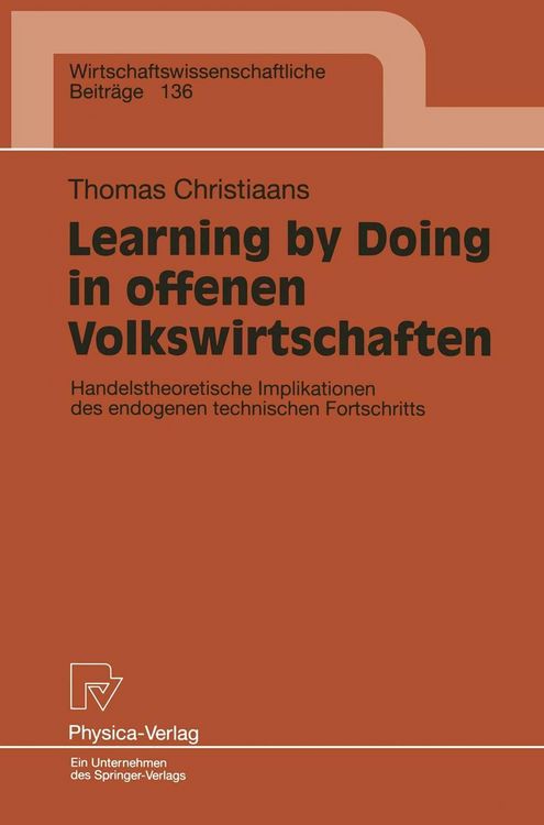 Produktbild: Learning by Doing in offenen Volkswirtschaften