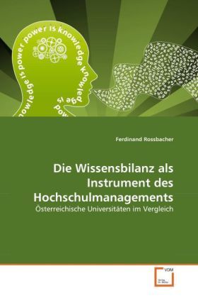Produktbild: Die Wissensbilanz als Instrument des Hochschulmanagements