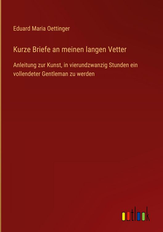Produktbild: Kurze Briefe an meinen langen Vetter