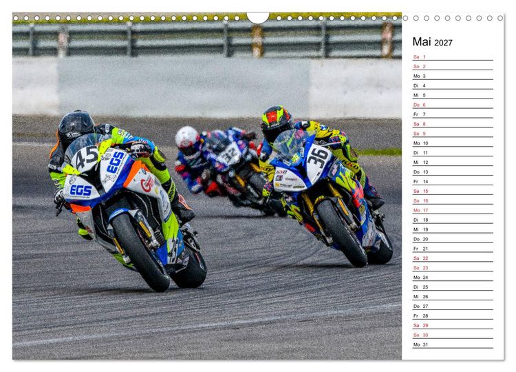 Produktbild: Faszination Superbikes (Wandkalender 2027 DIN A3 quer), CALVENDO Monatskalender