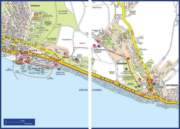 Produktbild: A -Z Brighton Hidden Walks