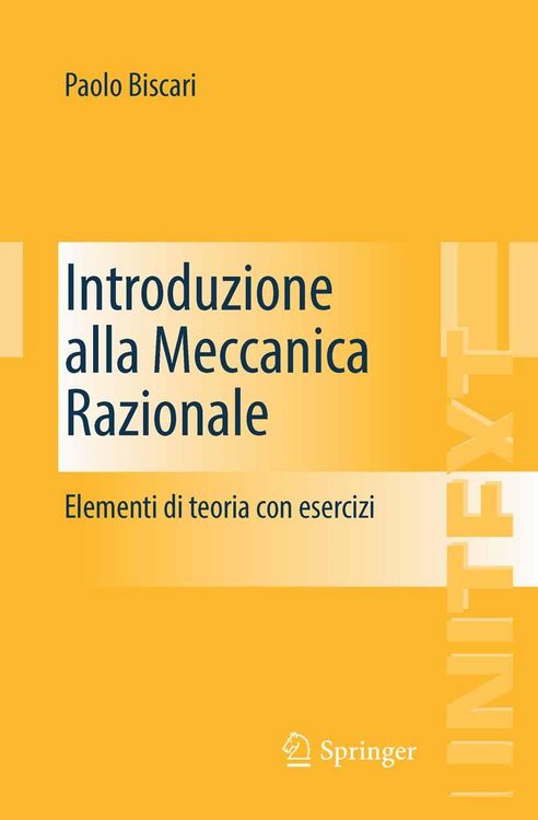Produktbild: Introduzione alla Meccanica Razionale
