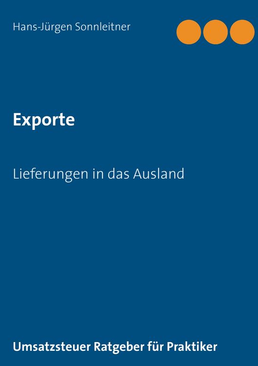 Produktbild: Exporte Lieferungen in das Ausland