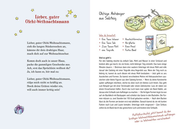 Produktbild: Die Olchis. Das Adventskalenderbuch