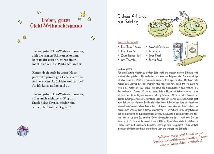 Produktbild: Die Olchis. Das Adventskalenderbuch