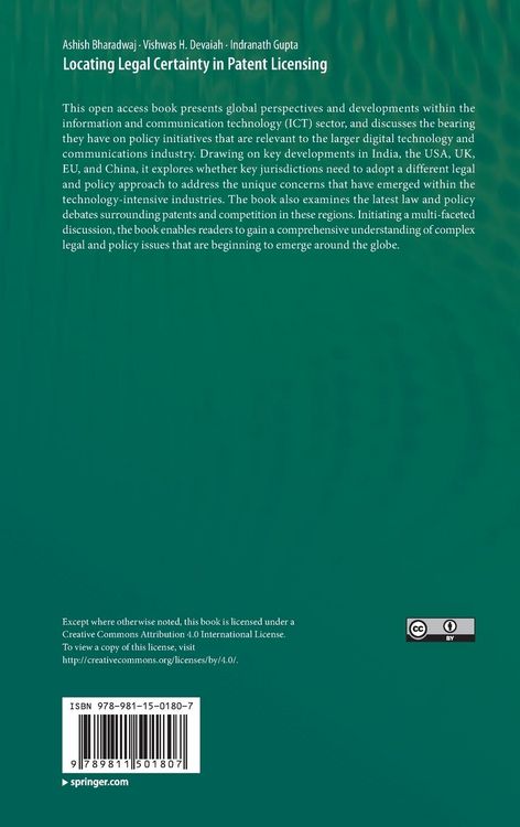 Produktbild: Locating Legal Certainty in Patent Licensing