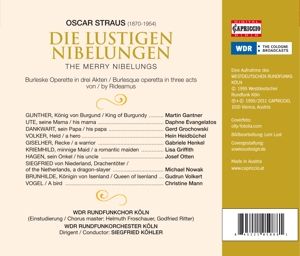 Produktbild: Gantner/Evangelatos/K&ouml;hler/WDR RSO: Lustigen Nibelungen