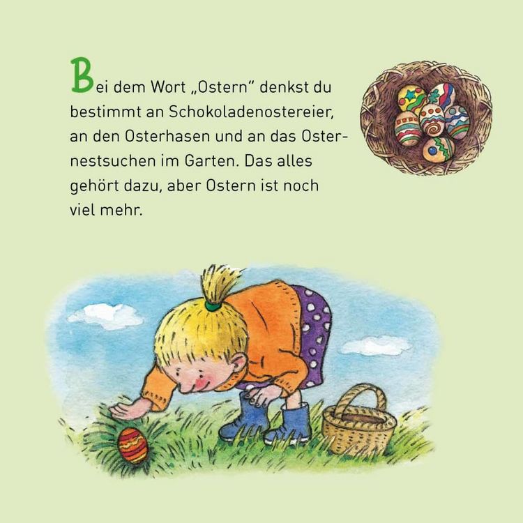 Produktbild: Ostern. Mini-Bilderbuch.