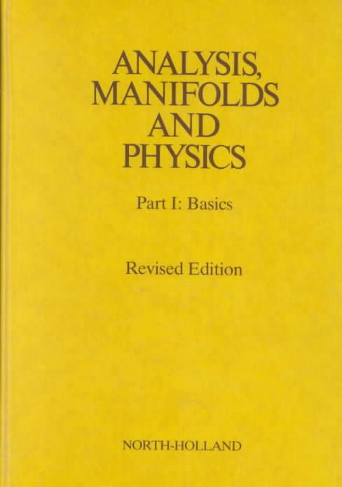 Produktbild: Analysis, Manifolds and Physics Revised Edition