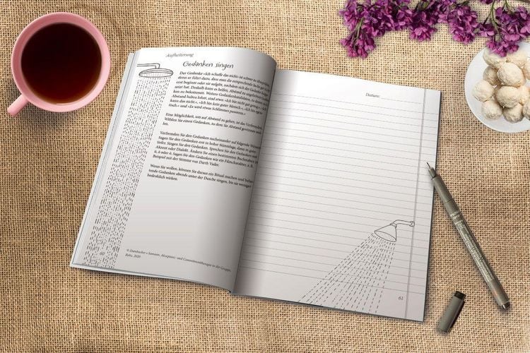 Produktbild: Selbstakzeptanz und Selbstst&auml;rke entwickeln. Mein Reinschreibbuch