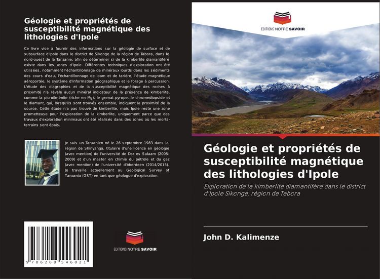 Produktbild: G&eacute;ologie et propri&eacute;t&eacute;s de susceptibilit&eacute; magn&eacute;tique des lithologies d'Ipole