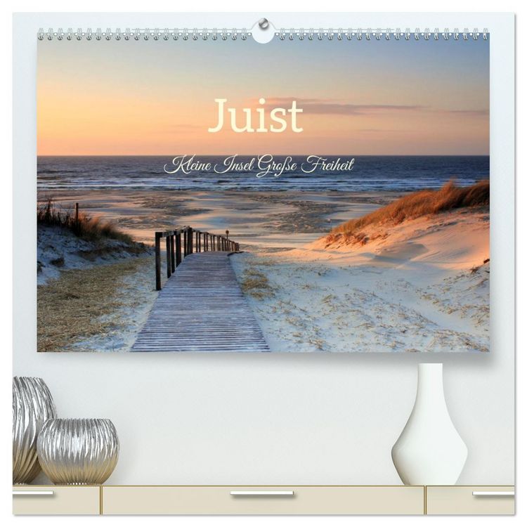 Produktbild: Juist - Kleine Insel, Gro&szlig;e Freiheit (hochwertiger Premium Wandkalender 2026 DIN A2 quer), Kunstdruck in Hochglanz