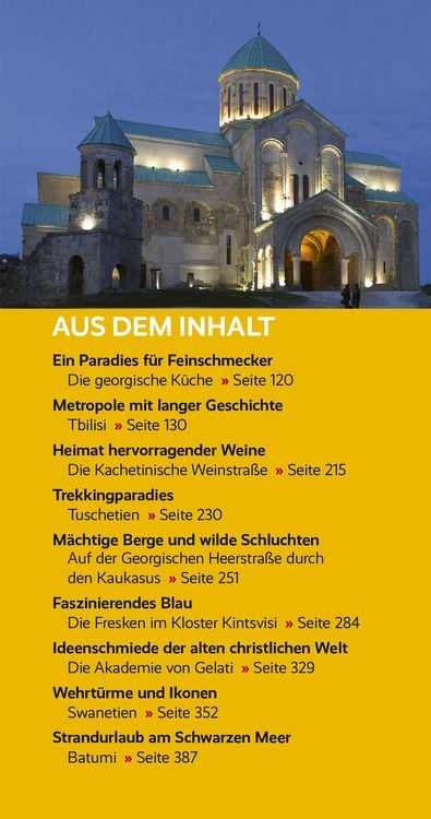 TRESCHER Reiseführer Georgien