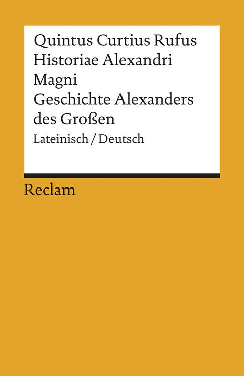 Produktbild: Historiae Alexandri Magni / Geschichte Alexanders des Gro&szlig;en