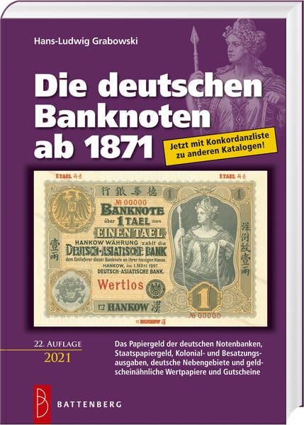 Produktbild: Die deutschen Banknoten ab 1871