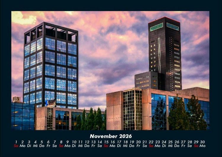 Produktbild: Hochh&auml;user - Architektur 2026 Fotokalender DIN A4