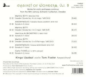 Produktbild: Cabinet Of Wonders Vol.2
