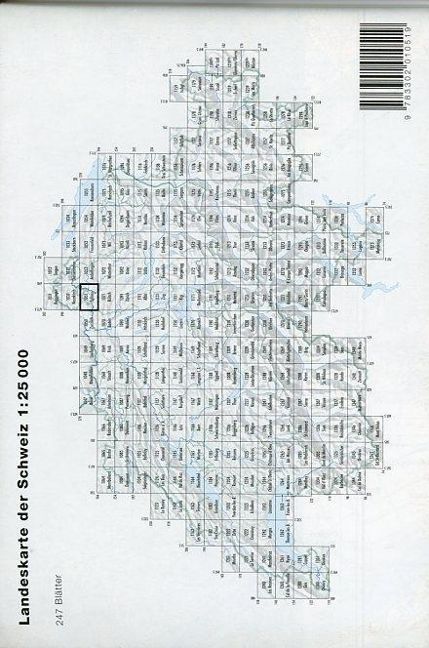 Produktbild: Swisstopo 1 : 25 000 Eglisau