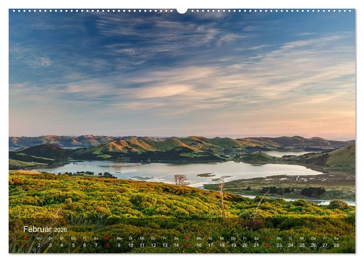 Produktbild: Neuseeland - Traumhafte Landschaften am anderen Ende der Welt (hochwertiger Premium Wandkalender 2026 DIN A2 quer), Kunstdruck in Hochglanz