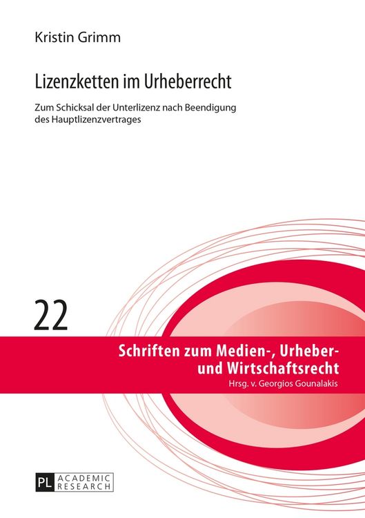 Produktbild: Lizenzketten im Urheberrecht