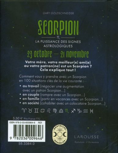 Produktbild: Scorpion : la puissance des signes astrologiques