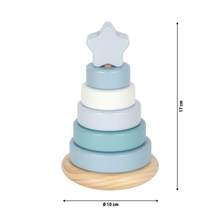 Produktbild: Stapelturm blau