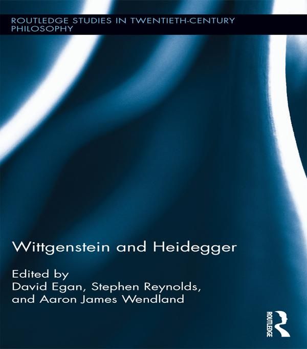 Produktbild: Wittgenstein and Heidegger