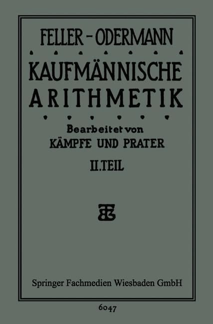 Produktbild: Das Ganze der Kaufm&auml;nnischen Arithmetik