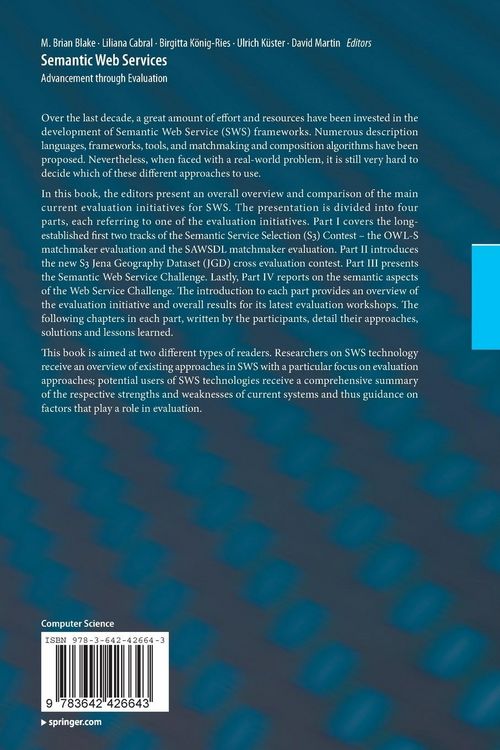 Produktbild: Semantic Web Services