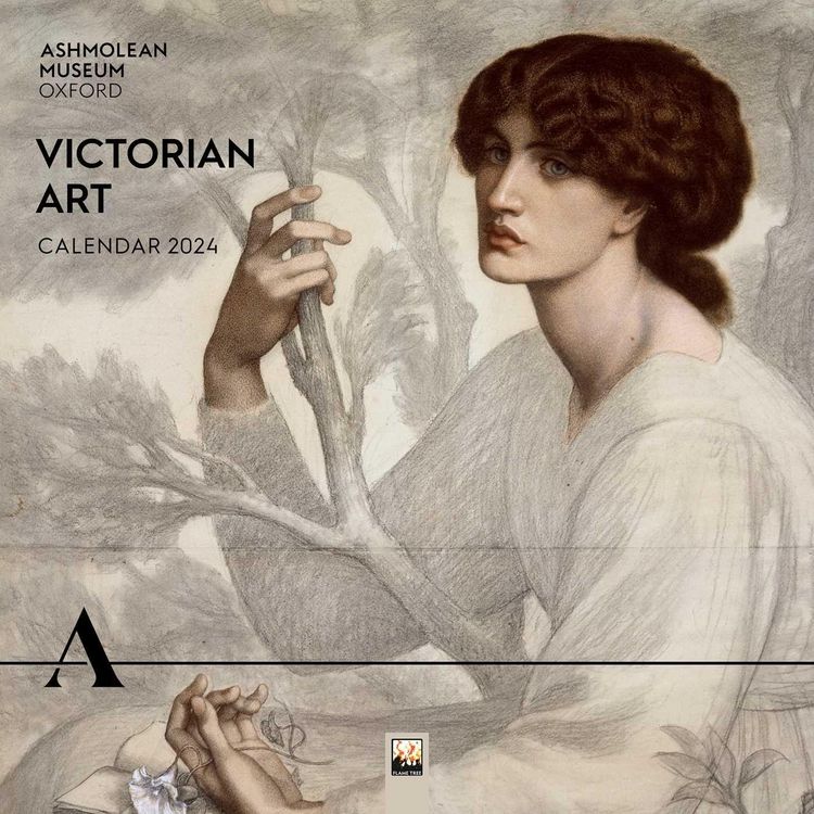Produktbild: Ashmolean Museum: Victorian Art Wall Calendar 2024 (Art Calendar)