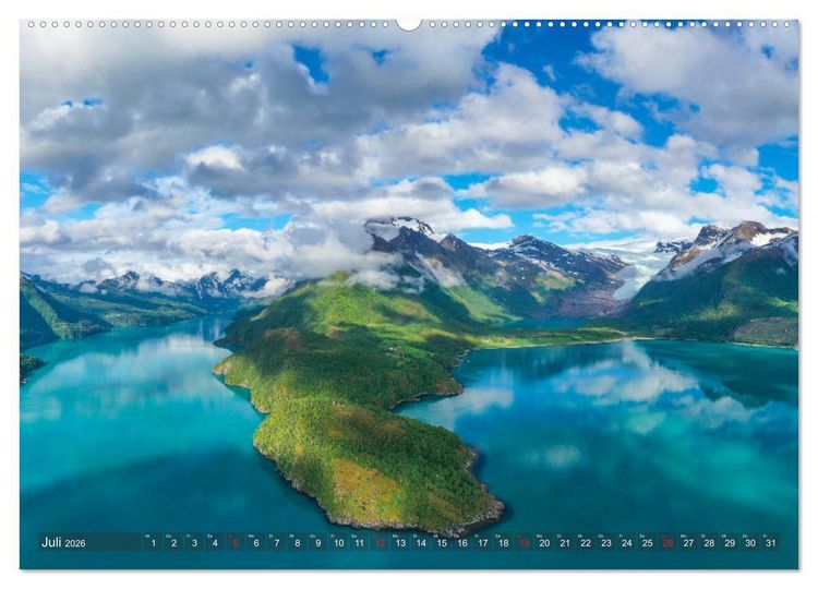 Produktbild: Die Farben Skandinaviens (Wandkalender 2026 DIN A2 quer), CALVENDO Monatskalender