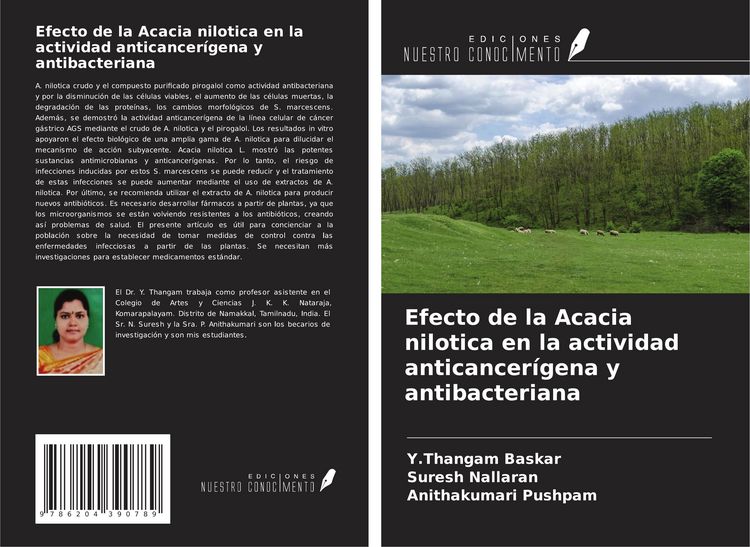 Produktbild: Efecto de la Acacia nilotica en la actividad anticancer&iacute;gena y antibacteriana