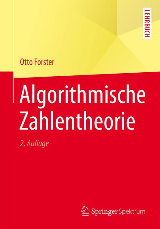 Produktbild: Algorithmische Zahlentheorie