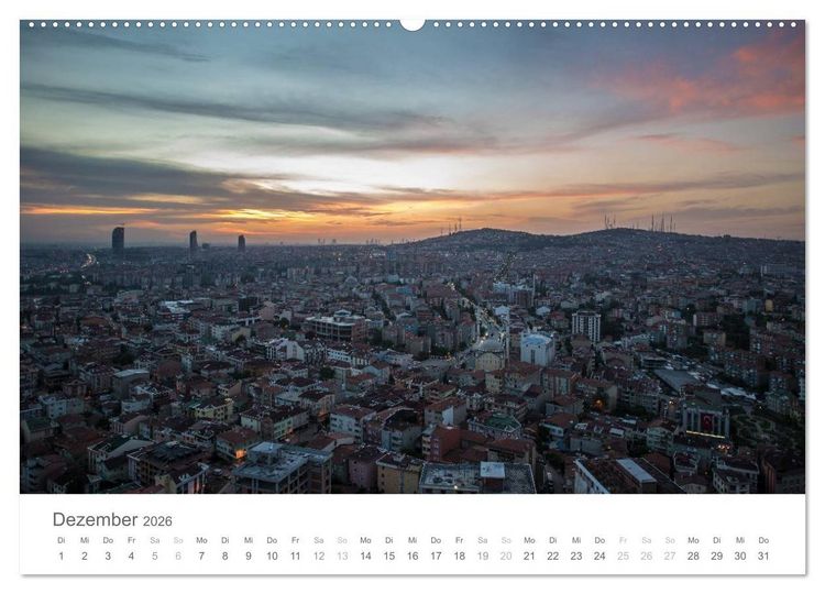 Produktbild: Istanbul - zwischen Okzident und Orient (hochwertiger Premium Wandkalender 2026 DIN A2 quer), Kunstdruck in Hochglanz