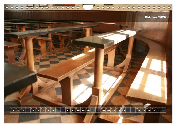 Produktbild: Einblicke in das Liebig-Museum und -Laboratorium in Gie&szlig;en (Wandkalender 2026 DIN A4 quer), CALVENDO Monatskalender