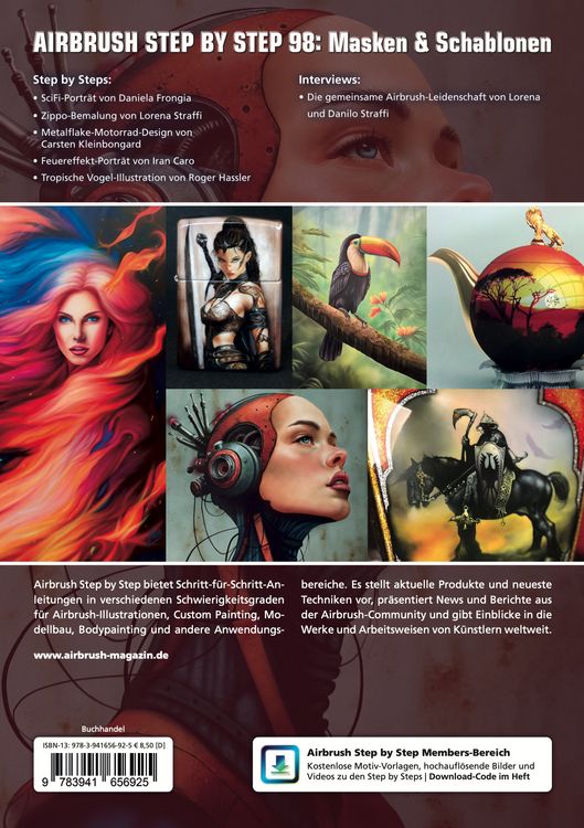 Produktbild: Airbrush Step by Step 98