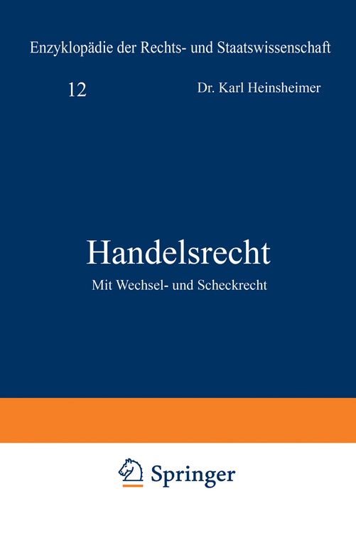 Produktbild: Handelsrecht