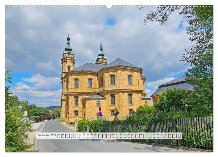 Produktbild: Bad Staffelstein - historische Stadt am Obermain (Wandkalender 2026 DIN A2 quer), CALVENDO Monatskalender