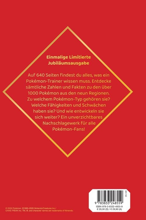 Produktbild: Pok&eacute;mon: Die neue gro&szlig;e Enzyklop&auml;die - Limitierte Sonderausgabe