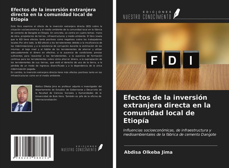 Produktbild: Efectos de la inversi&oacute;n extranjera directa en la comunidad local de Etiop&iacute;a
