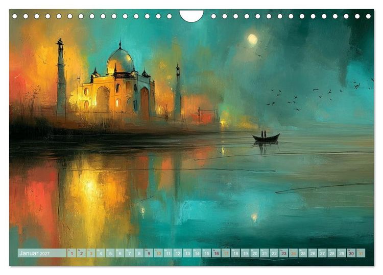 Produktbild: Visionen aus Linie und Raum (Wandkalender 2027 DIN A4 quer), CALVENDO Monatskalender