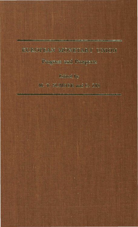 Produktbild: European Monetary Union