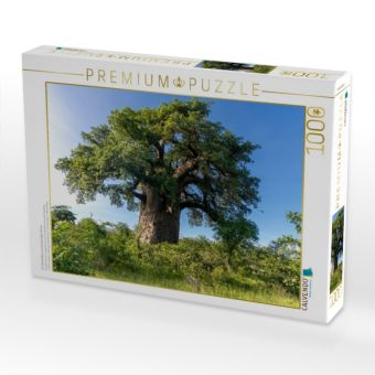 Produktbild: CALVENDO Puzzle Ein Baobabbaum mit pr&auml;chtiger Krone | 1000 Teile Lege-Gr&ouml;&szlig;e 64x48cm Foto-Puzzle f&uuml;r gl&uuml;ckliche Stunden
