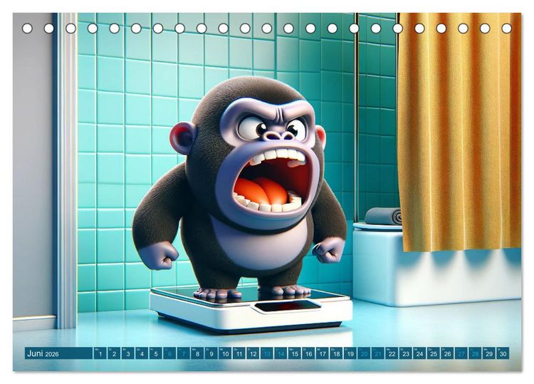 Produktbild: Nicht mein Jahr: Der Jahresbegleiter f&uuml;r echte N&ouml;rgler (Tischkalender 2026 DIN A5 quer), CALVENDO Monatskalender
