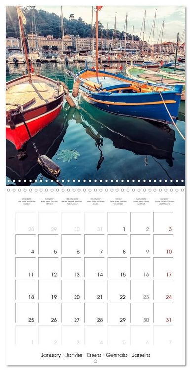 Produktbild: Beautiful French Riviera (Wall Calendar 2027 12 &times; 12 Inch) CALVENDO 12 Month Wall Calendar