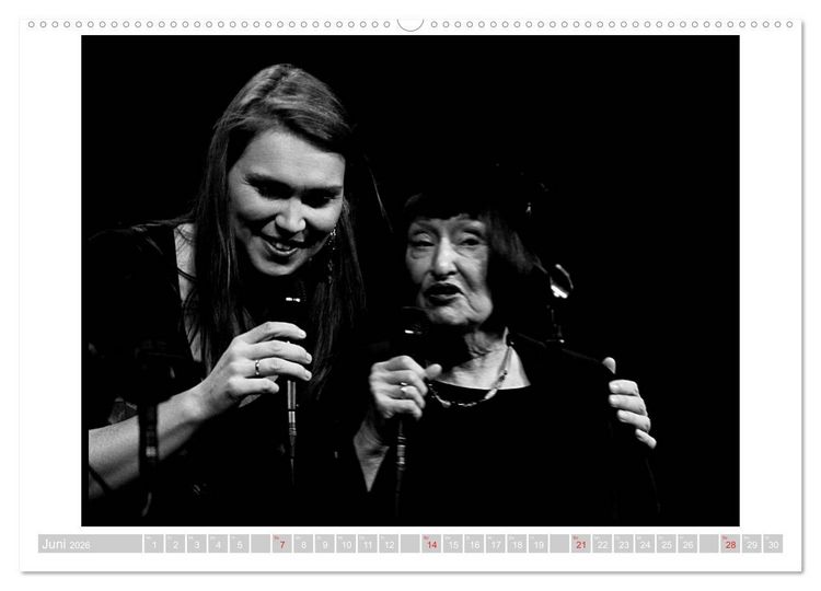 Produktbild: Jazz Ladies in der alten Schmiede (hochwertiger Premium Wandkalender 2026 DIN A2 quer), Kunstdruck in Hochglanz