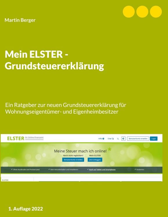 Produktbild: Mein ELSTER - Grundsteuererkl&auml;rung