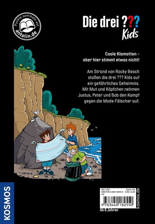 Produktbild: Die drei ??? Kids, 105, Fiese F&auml;lscherbande