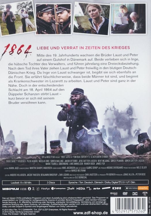 Produktbild: 1864 - Liebe und Verrat in Zeiten des Krieges [3 DVDs]